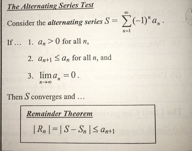 calc bc sequences and series